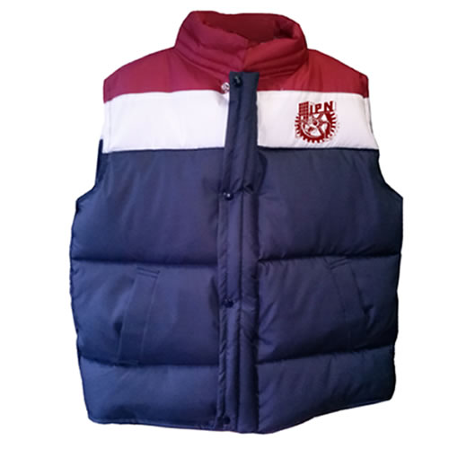 chalecos con logo