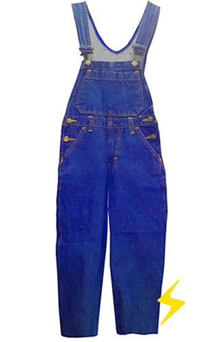 Overoles de mezclilla con peto