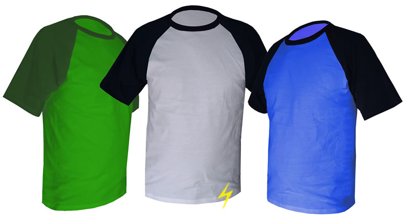 Camisetas manga ranglan